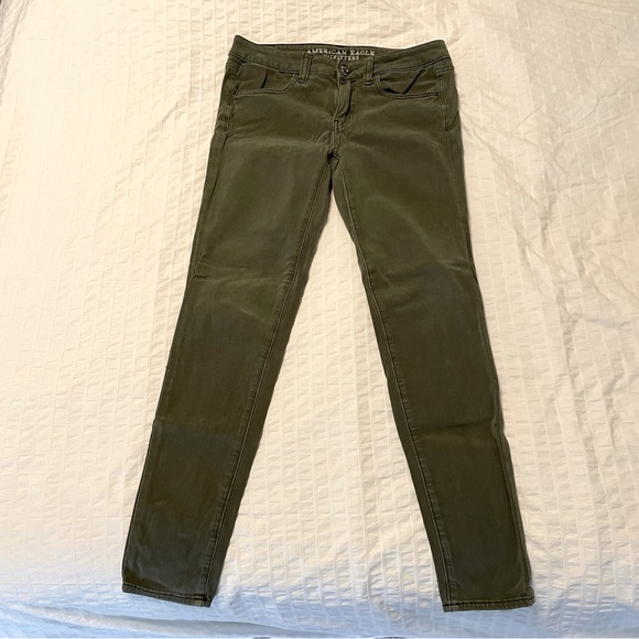 American Eagle jegging 6 Forest green - Picture 1 of 3